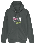 Pink and Camo Hanorac cu fermoar Unisex Connector