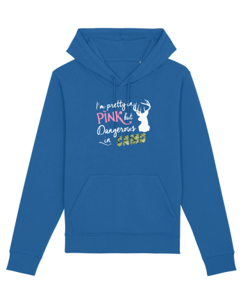 Pink and Camo Royal Blue