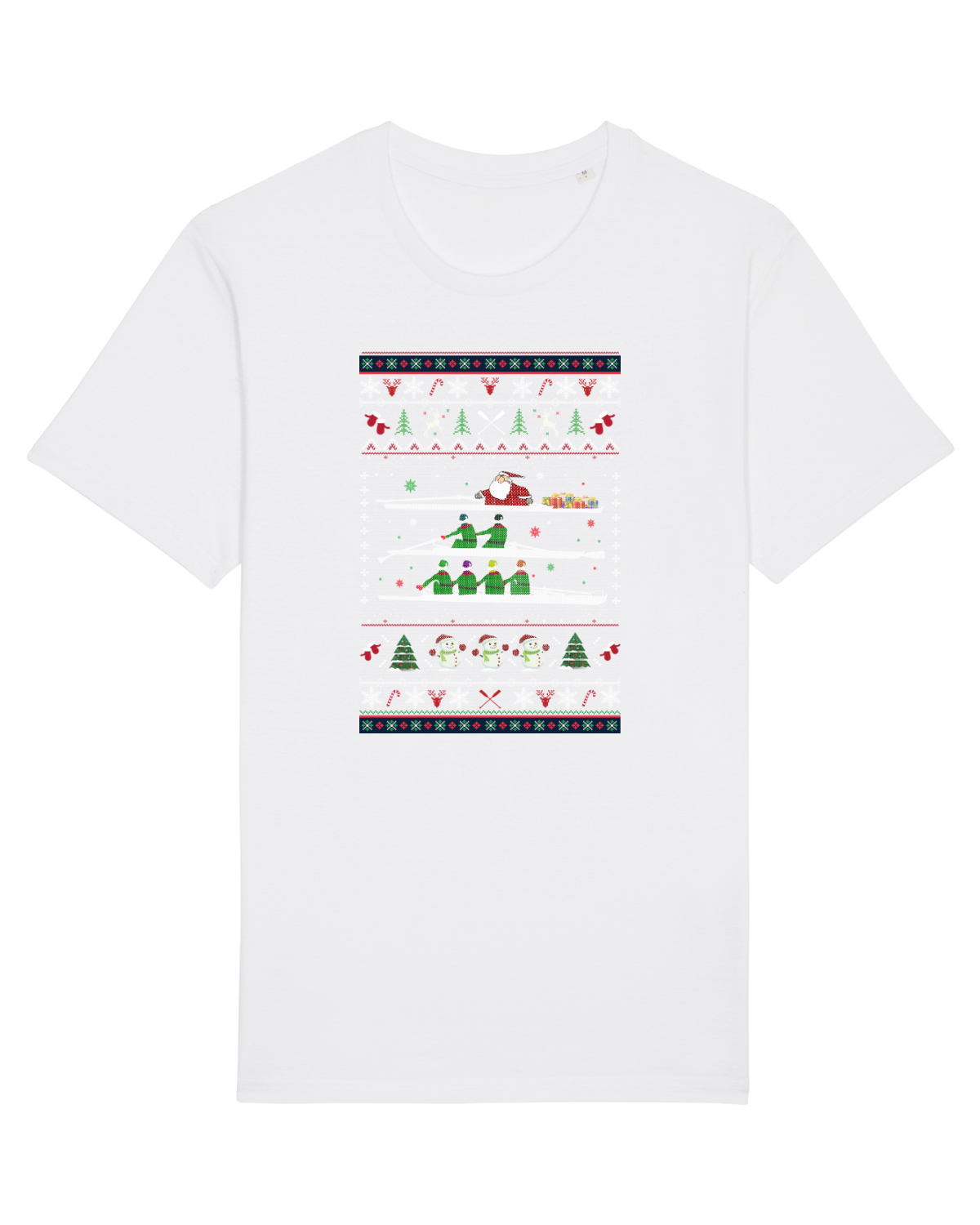 Tricou mânecă scurtă Unisex Rocker White