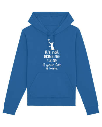 Drinking alone Royal Blue