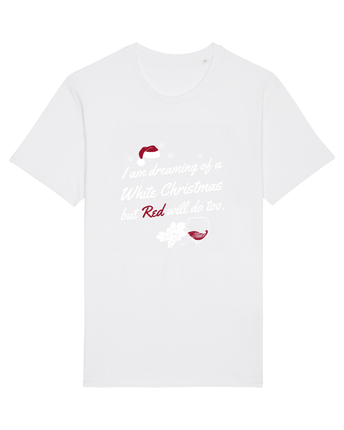 Tricou mânecă scurtă Unisex Rocker White