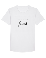 Cea mai bună fiică.  Tricou mânecă scurtă guler larg Bărbat Skater