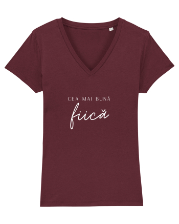 Cea mai bună fiică (alb).  Burgundy