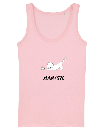 cafea si yoga Cotton Pink