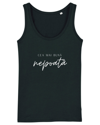 Cea mai bună nepoată (alb).  Black