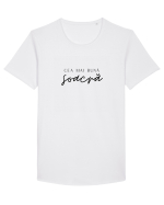 Cea mai bună soacră.  Tricou mânecă scurtă guler larg Bărbat Skater