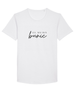 Cel mai bun bunic.  Tricou mânecă scurtă guler larg Bărbat Skater