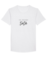 Cel mai bun tată.  Tricou mânecă scurtă guler larg Bărbat Skater