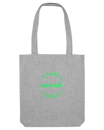 namaste yoga Heather Grey