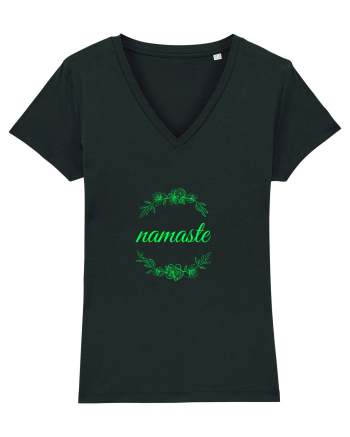 namaste yoga Black