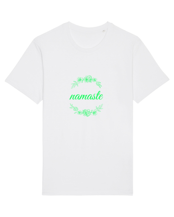 namaste yoga White