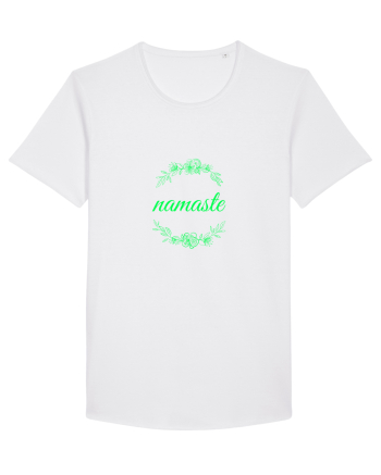 namaste yoga White