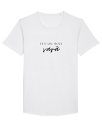 Cea mai bună vară.  Tricou mânecă scurtă guler larg Bărbat Skater