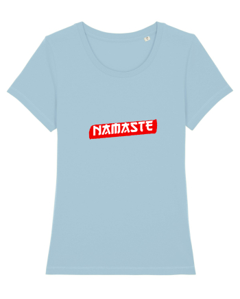 namaste yoga Sky Blue