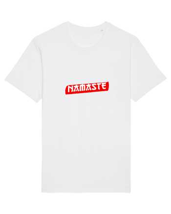 namaste yoga White