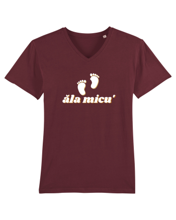 Ăla micu' (picioare de bebeluș)  Burgundy
