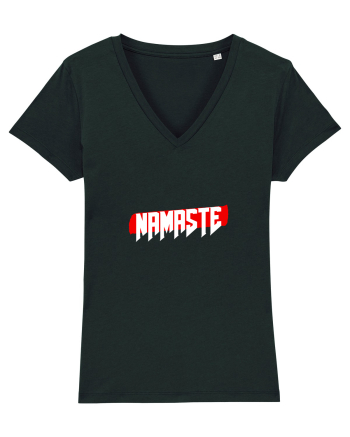 namaste yoga2 Black