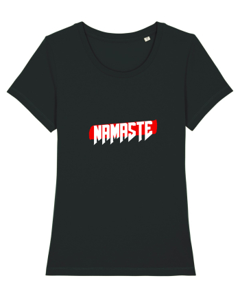 namaste yoga2 Black