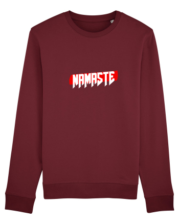namaste yoga2 Burgundy