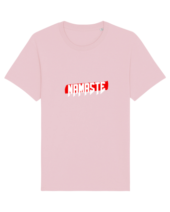 namaste yoga2 Cotton Pink