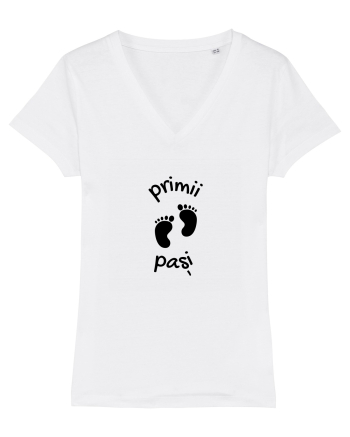 Primii pași (negru)  White