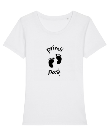 Primii pași (negru)  White