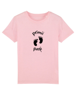 Primii pași (negru)  Tricou mânecă scurtă  Copii Mini Creator