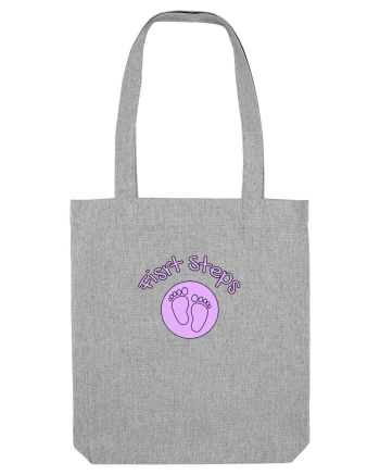 First Steps (pink circle)  Heather Grey