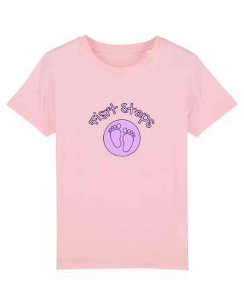First Steps (pink circle)  Cotton Pink
