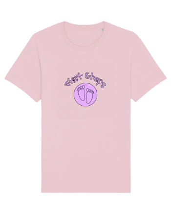 First Steps (pink circle)  Cotton Pink