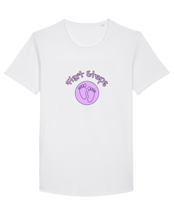 First Steps (pink circle)  White