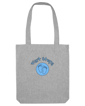 First Steps (blue circle)  Heather Grey