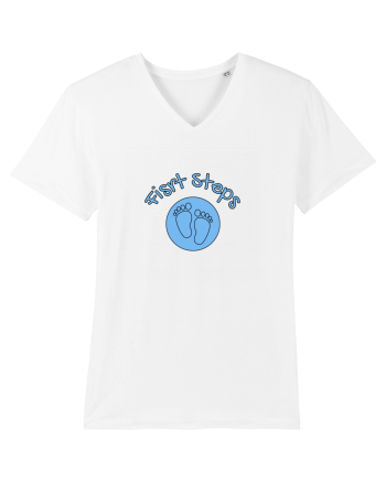 First Steps (blue circle)  White