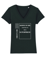 no one is you Tricou mânecă scurtă guler V Damă Evoker