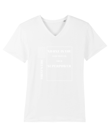no one is you White