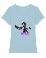 Akali Tricou mânecă scurtă guler larg fitted Damă Expresser