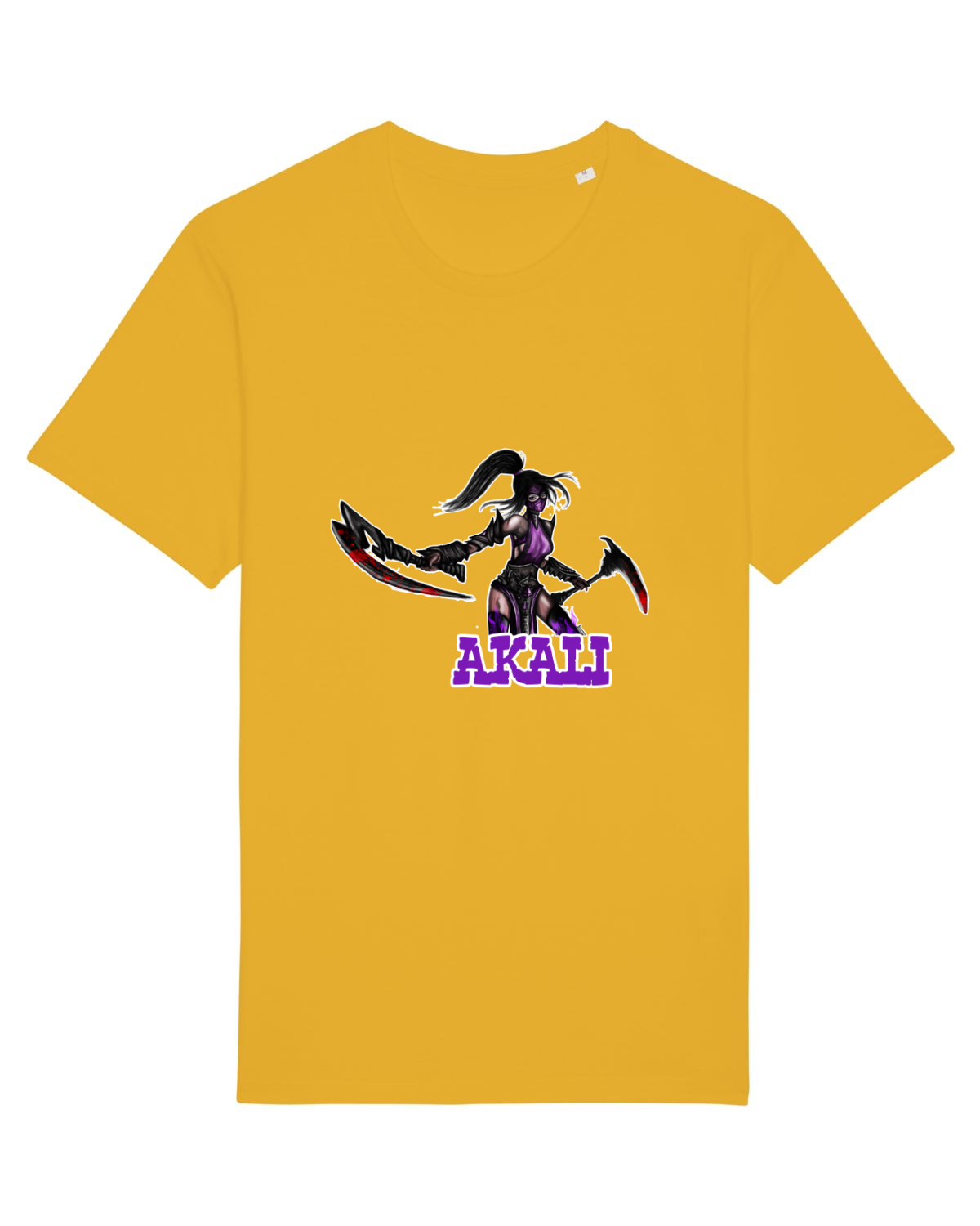 Tricou mânecă scurtă Unisex Rocker Spectra Yellow
