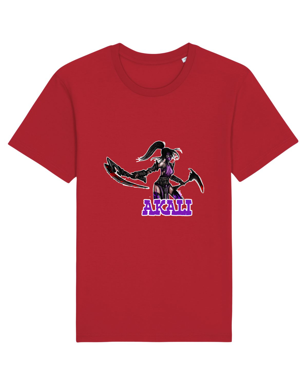 Tricou mânecă scurtă Unisex Rocker Red