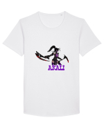 Akali Tricou mânecă scurtă guler larg Bărbat Skater