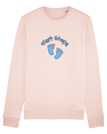 First Steps (blue feet)  Candy Pink