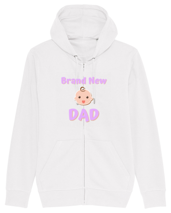 Brand New Dad. (roz, fetiță)  White