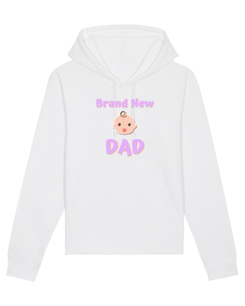 Brand New Dad. (roz, fetiță)  White