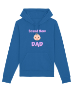 Brand New Dad. (roz, fetiță)  Hanorac Unisex Drummer