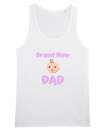 Brand New Dad. (roz, fetiță)  White