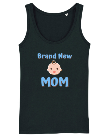 Brand New Mom (albastru, băiat)  Black