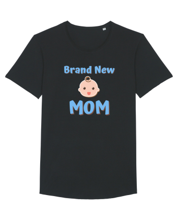 Brand New Mom (albastru, băiat)  Black