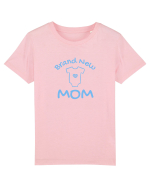 Brand New Mom (albastru, băiat)  Tricou mânecă scurtă  Copii Mini Creator