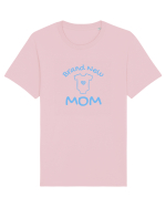 Brand New Mom (albastru, băiat)  Tricou mânecă scurtă Unisex Rocker