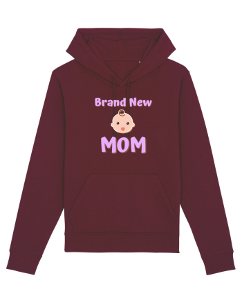 Brand New Mom (roz, fetiță)  Burgundy