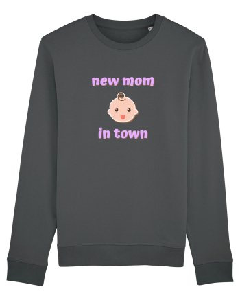 New mom in town. (roz, fetiță)  Anthracite
